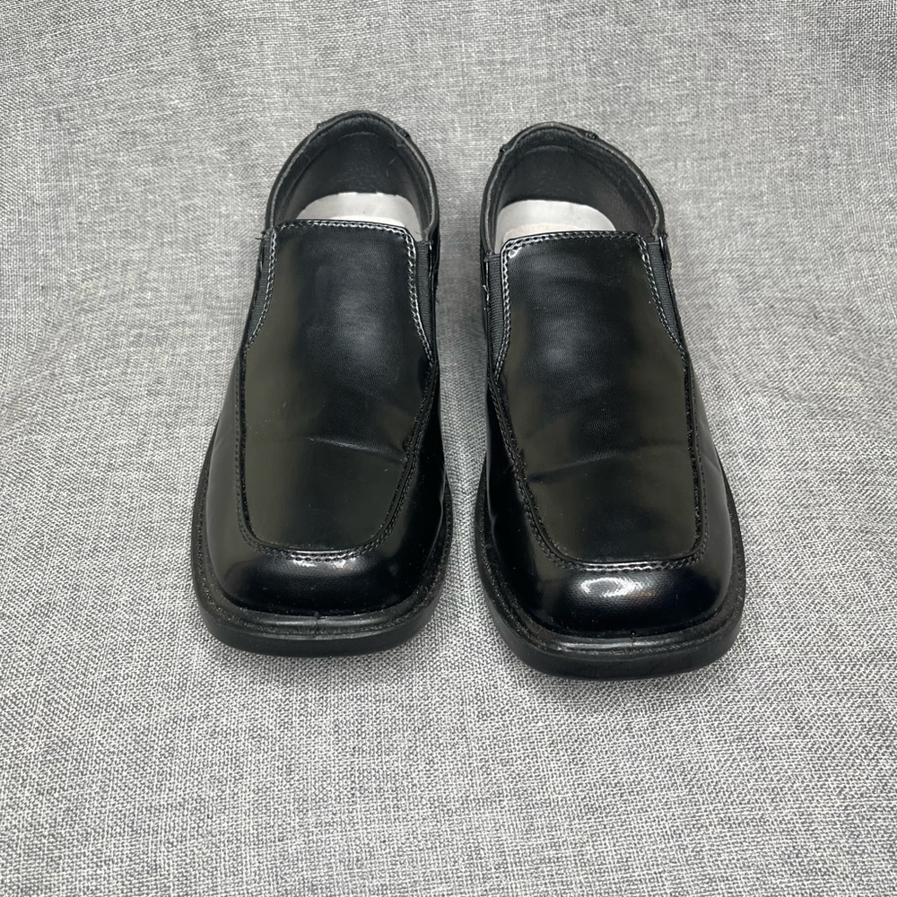 Kids Black Dress Shoes